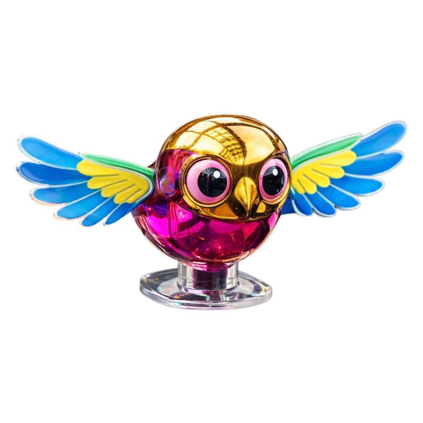 Wind Powered Flying Bird for bike & Car Dashboard