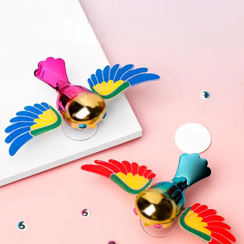 Wind Powered Flying Bird for bike & Car Dashboard