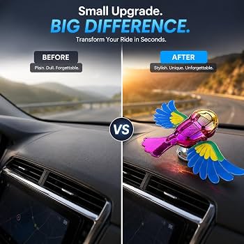 Wind Powered Flying Bird for bike & Car Dashboard