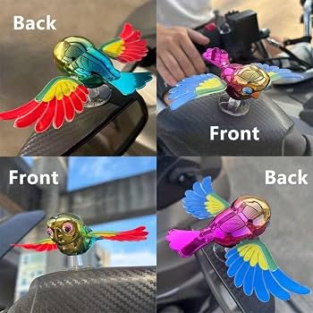 Wind Powered Flying Bird for bike & Car Dashboard