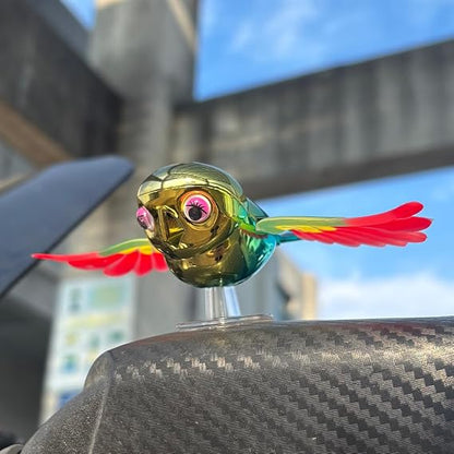Wind Powered Flying Bird for bike & Car Dashboard